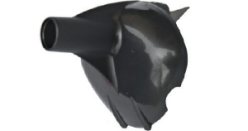 KV+ košíček FORZA 10mm dark GREY 1 pár