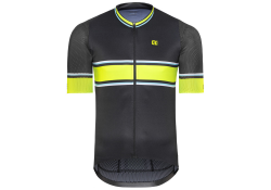 ALÉ R-EV1 SPEEDFONDO JERSEY Black/Fluo Yellow/Turquoise