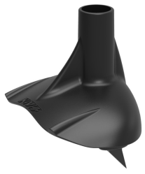 KV+ košíček FIOCCO 10mm BLACK 1 pár 21P332