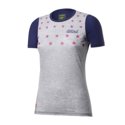 DOTOUT STARS W JERSEY Melange Light Grey/Blue A21W210-835