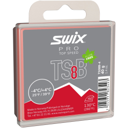 SWIX TOP SPEED 8 BLACK -4°C/+4°C 40g