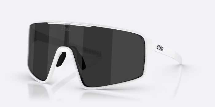 detail BLIZ P001 SMALL MATTE WHITE/SMOKE