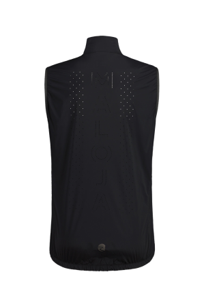 detail MALOJA MAXM. VEST Deep Black