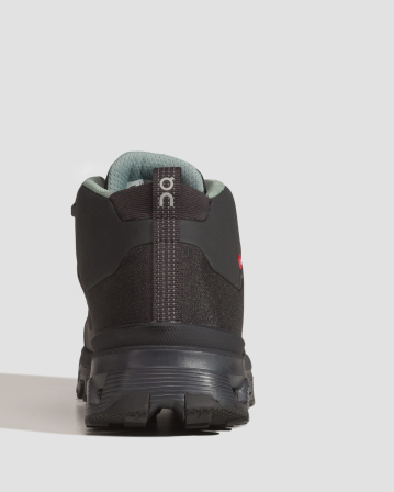 detail ON CLOUDTRAX WATERPROOF Black