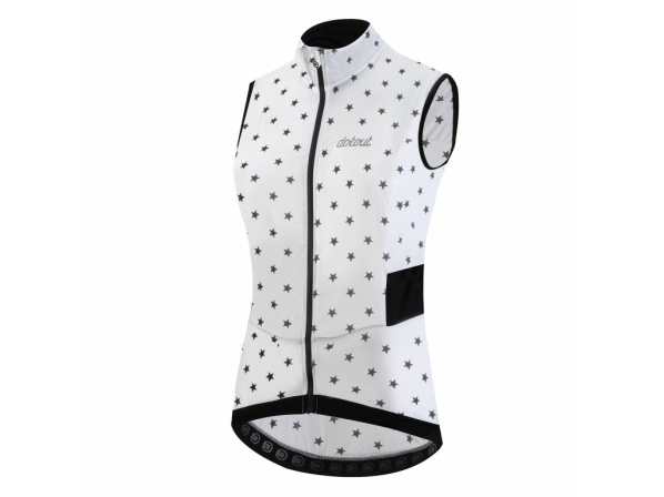 detail DOTOUT TEMPO W VEST White/Black A15W111-009