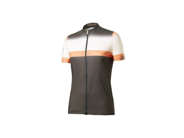 detail DOTOUT dámský dres Horizon W Jersey Grey/Orange - S