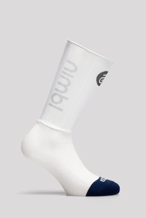 detail NIMBL AERO SOCKS White