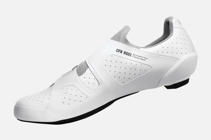 detail CANYON TEMPR CFR ROAD CYCLING SHOE Bílá