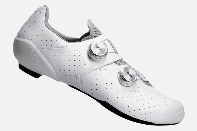 detail CANYON TEMPR CFR ROAD CYCLING SHOE Bílá