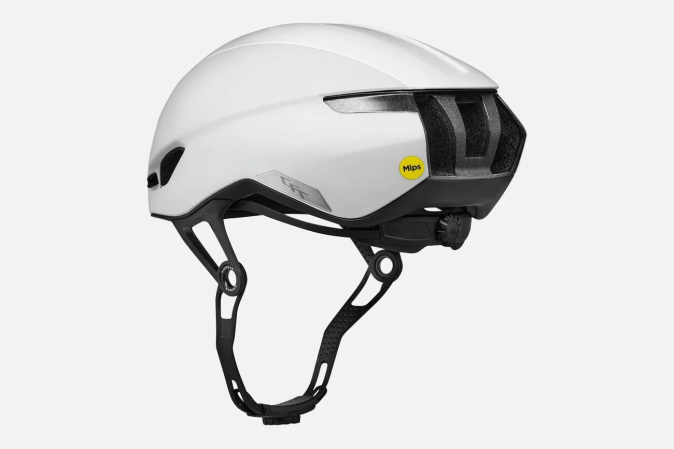 detail CANYON STINGR CFR HELMET Bílá