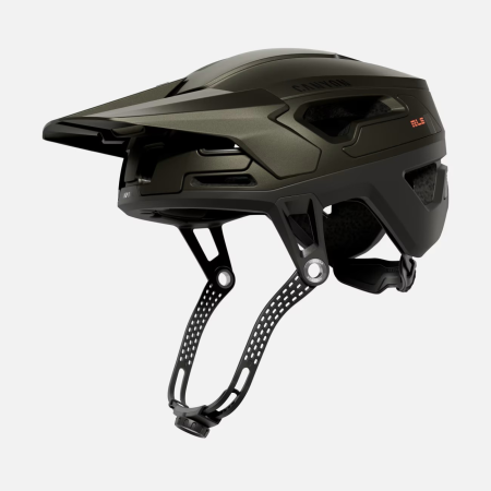 detail CANYON Deflector HELMET OLIVE METALIC / BLACK