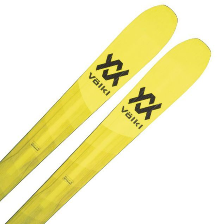 detail VÖLKL RISE UP 82 + PÁSY RISE 82 SKIN