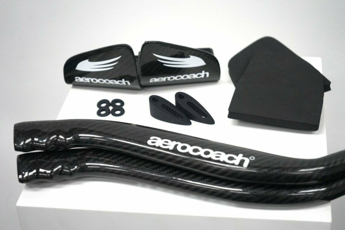 detail AERO COACH ANGLE CARBON aerobar extensions BUNDLE