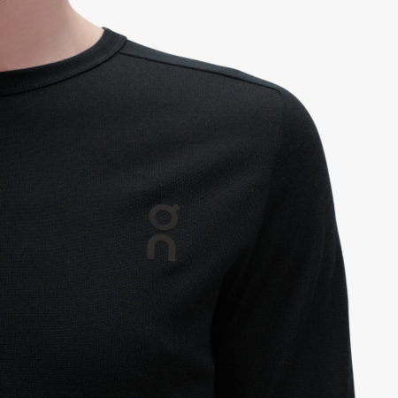 detail ON MERINO LONG-T Black