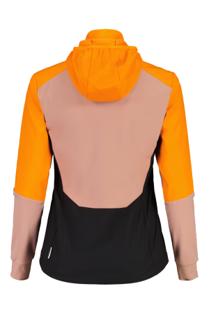 detail MALOJA NESHAM. Orange Sun Multi