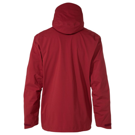 detail VAUDE ME CROZ 3L JACKET Carmine