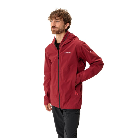 detail VAUDE ME CROZ 3L JACKET Carmine