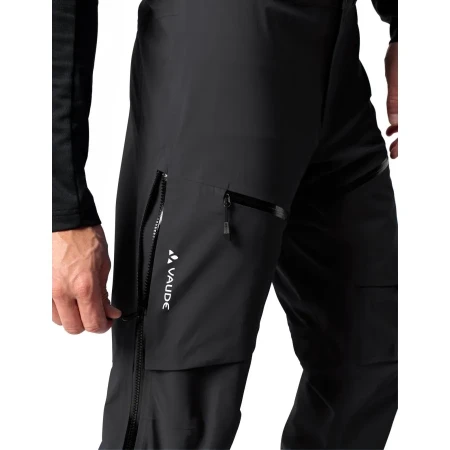 detail VAUDE MONVISO 3L PANTS Black
