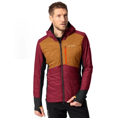 detail VAUDE SESVENNA JACKET IV Dark Indian Red