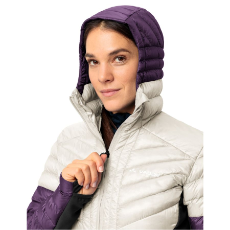 detail VAUDE WO SESVENNA PRO JACKET II Eggplant