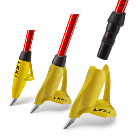 detail LEKI FIN VARIO SET S/M, ROLLER M TIP