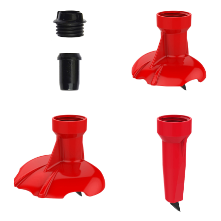 detail KV+ COMPLETE SET 8,5mm QUICK SYSTEM 8P327 OR