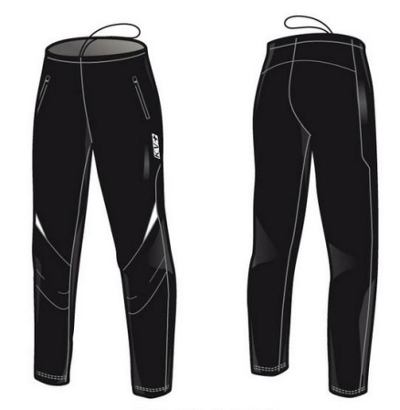 detail KV+ LAHTI PANTS KIDS WARM Black 8V111-1J