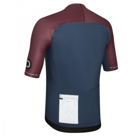 detail DOTOUT SKIN JERSEY Blue/Bordeaux