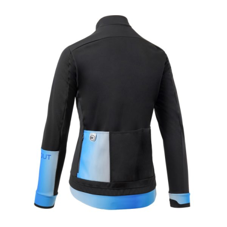 detail DOTOUT POLAR WOOL JACKET Black/Blue