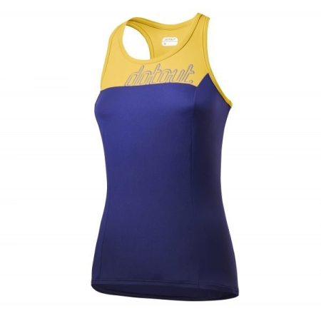 detail DOTOUT CREW W TOP Yellow-Deep blue A20W190-115