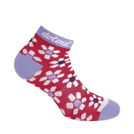 detail DOTOUT FLOWER W SOCK Fuchsia A21X160-400
