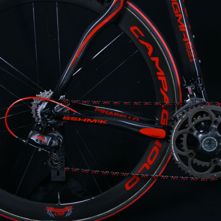 detail PINARELLO DOGMA CAMPAGNOLO SUPER RECORD - LAK