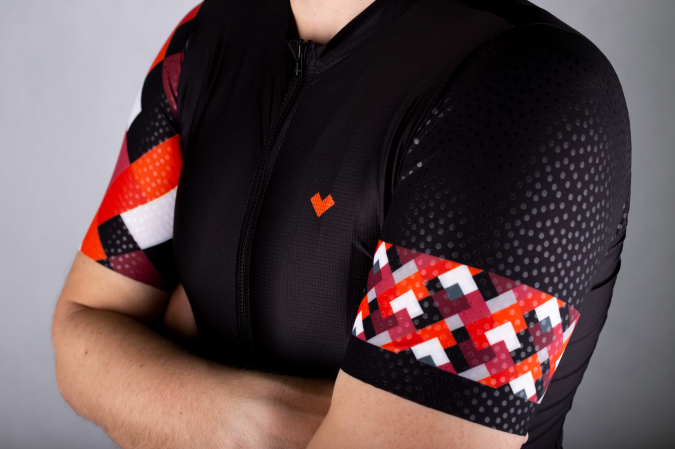 detail JML STEEL JERSEY Red