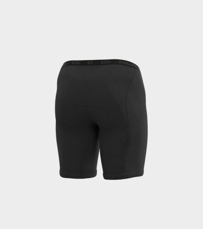 detail ALÉ ENDURO PADDED LINER SHORTS Black