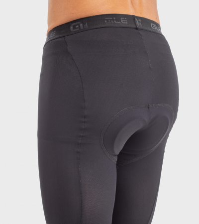 detail ALÉ ENDURO PADDED LINER SHORTS Black