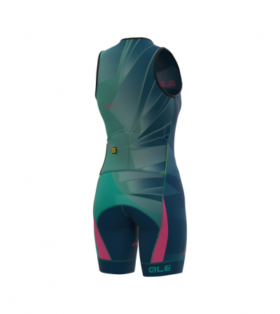 detail ALÉ HAWAI LONG TRI LADY SKINSUIT Emerald L20110505