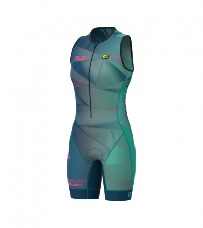 detail ALÉ HAWAI LONG TRI LADY SKINSUIT Emerald L20110505