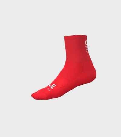 detail ALÉ Q-SKIN SOCKS STRADA 2.0 Red