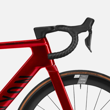 detail CANYON AEROAD CF SLX 8 Di2 Rapid Ruby TEST