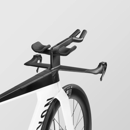 detail CANYON SPEEDMAX CF SLX 8 AXS Pure White TEST