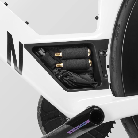 detail CANYON SPEEDMAX CF SLX 8 AXS Pure White TEST