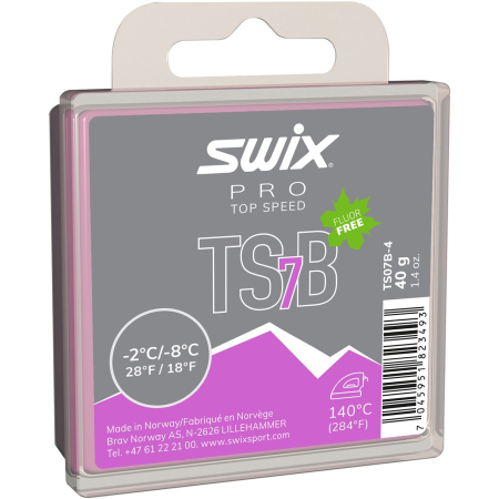 detail SWIX TOP SPEED 7 BLACK -6°C/-8°C 40g