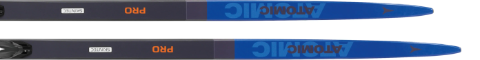 detail ATOMIC PRO C2 SKINTEC PSP MEDIUM + vázání SHIFT PRO CL 22/23