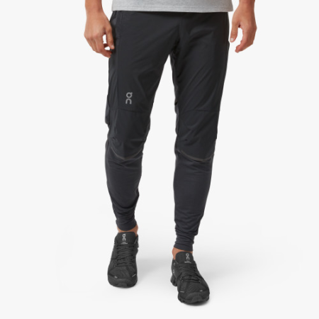 detail ON RUNNING PANTS Black