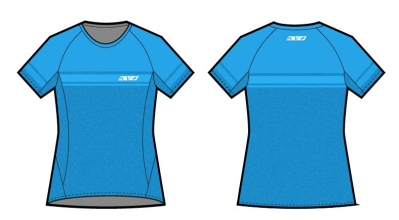 KV+ SPRINT T-shirt woman- BLUE 21SW01-2