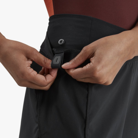 detail ON ACTIVE SHORTS W Black