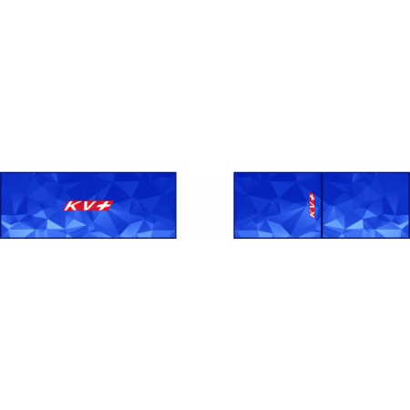 detail KV+ TORNADO RACING HEADBAND Small - Blue / White 22A03s-107