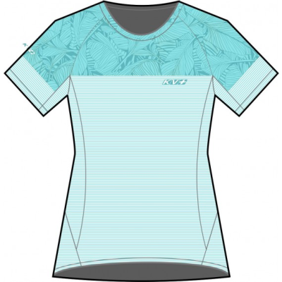 KV+ SPRINT T-shirt woman- TURQUOISE 23SW01-2