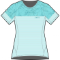 náhled KV+ SPRINT T-shirt woman- TURQUOISE 23SW01-2