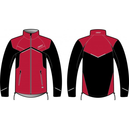 detail KV+ DAVOS JACKET UNISEX Red / Black 23V116-3